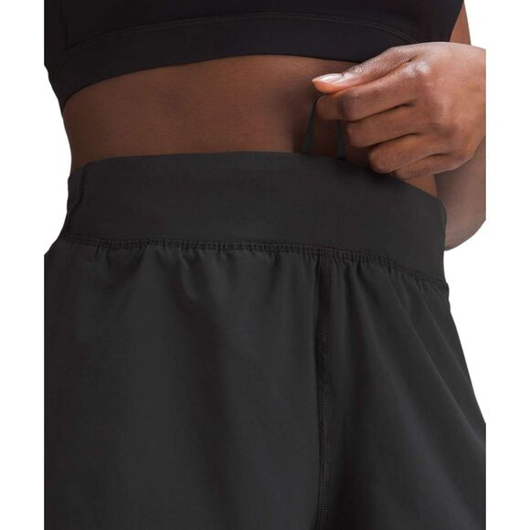 Lululemon Fast and Free Reflective High-Rise Classic-Fit Short 3" *Black - Picture 5 of 9